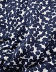 Men's SLIM navy polka dot print shirt-8