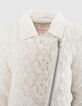 Girls’ off-white lace biker-style jacket-3