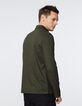 Men’s khaki long sleeve shirt-3