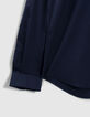 Camisa SLIM azul marino EASY CARE Hombre-4