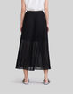 Long pleated skirt-3