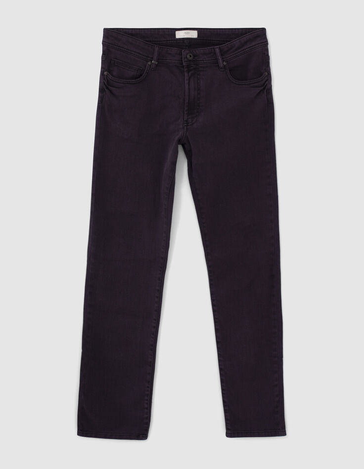 Vaqueros slim dark plum Hombre-4