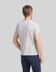 T-shirt L'Essentiel gris col V Homme-3