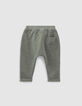 Lichtkaki broek biosweatstof baby’s-2