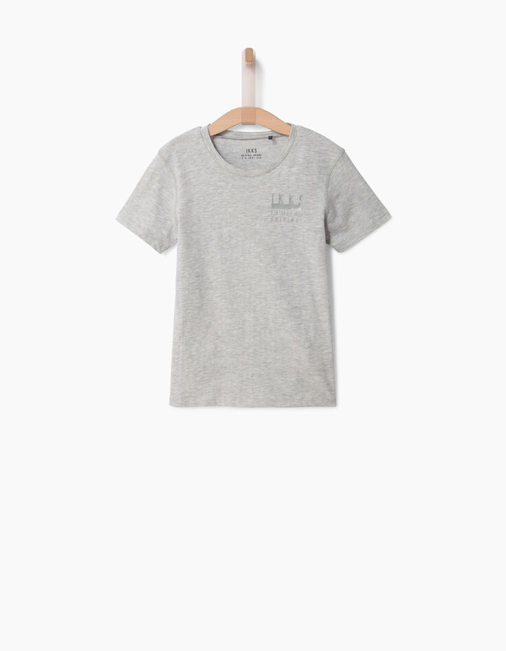 Camiseta gris Essentiels-1