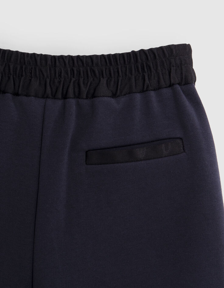 Girls' navy boxer shorts-3