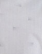 Chemise SLIM blanche imprimé pointillés EASY CARE Homme-7