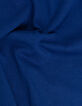 Blauw T-shirt biokatoen met logo-opdruk rug jongens-9