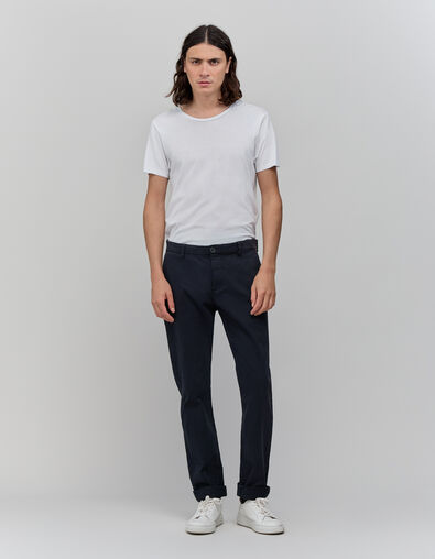 Men's navy chinos - IKKS