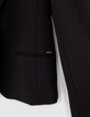 Women's black knit suit jacket-7