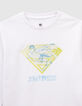 T-shirt blanc visuel lenticulaire SUPERMAN garçon-2