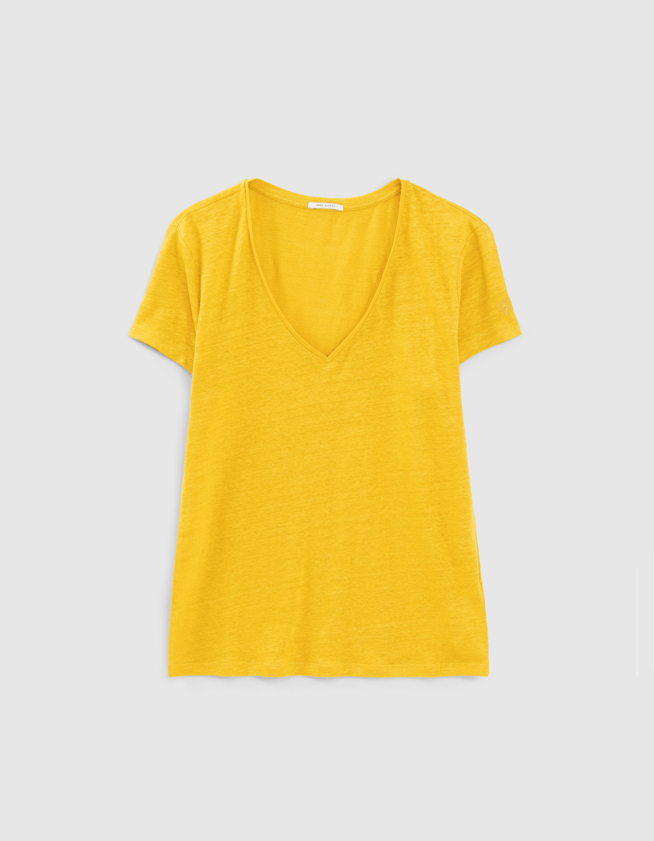 T shirt cheap jaune femme h&m