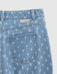 MOM blauwe allover meisjesjeans-6