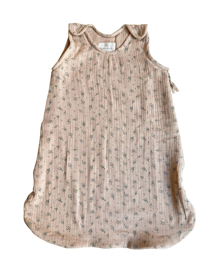 Cremeweißer Sommer-Babyschlafsack 6-18m GABRIELLE PARIS-1