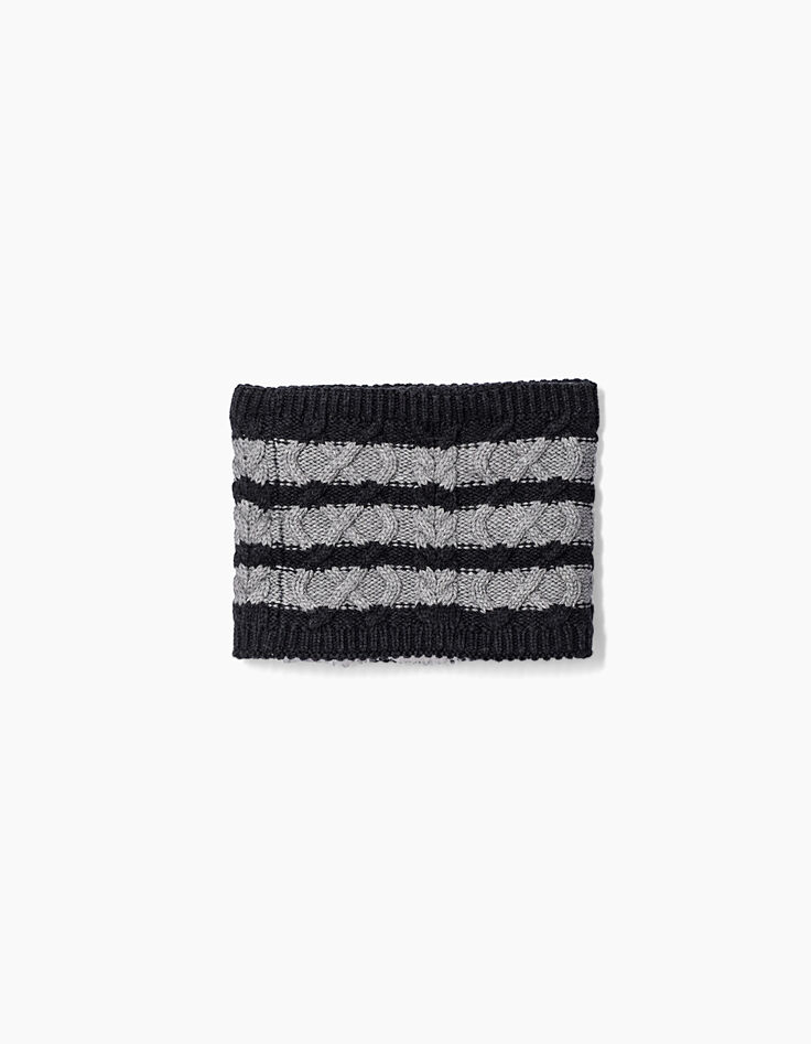 Boys' striped snood-3