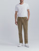 Men’s cappuccino corduroy joggers-1