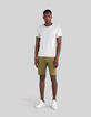 Bermudas tipo chino TAPERED caqui hombre-1