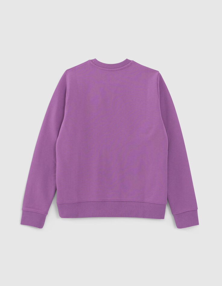 Boys’ purple sweatshirt with embossed SMILEYWORLD image-4