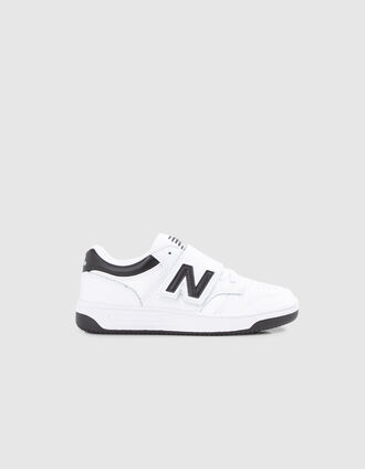 Baskets blanches NEW BALANCE 480 garçon