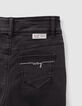 Grijze BOOTCUT jeans achter geborduurd meisjes-8