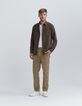 Men’s cappuccino corduroy joggers-6