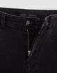 SLIM black skinny jeans-girl's belt-9