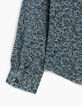 Camisa navy Liberty® con motivos flores niño-5