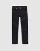 Boy’s black SKINNY jeans with jacron lightning-4