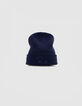 Boys' navy knit cap with gum logo-2