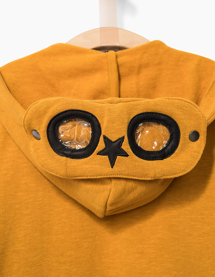 Boys’ yellow cardigan-4