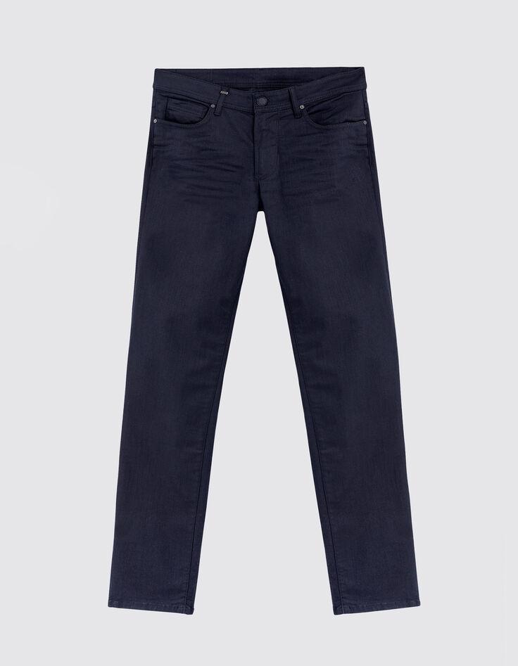 Men's SLIM-fit navy jeans-6
