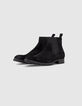 Zwarte Chelsea boots in suèdeleer Heren-5