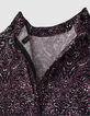 Girls’ pink paisley print LENZING™ ECOVERO™ blouse-8