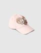 Casquette rose fille-1