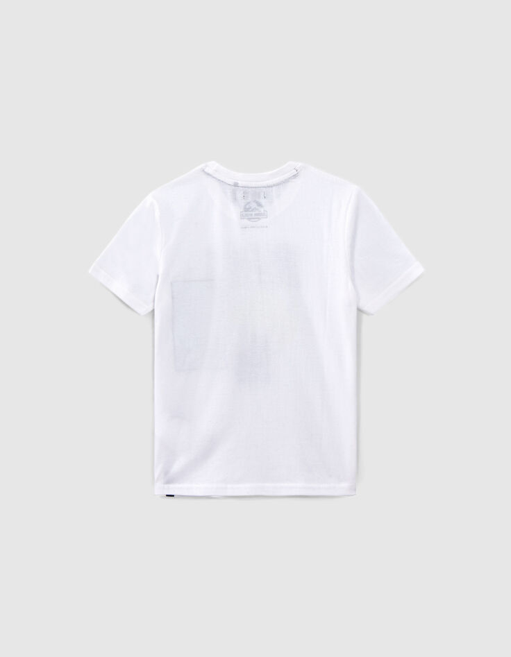 Boys’ white T-shirt with lenticular JURASSIC WORLD image-6