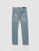 Boys’ blue grey SLIM jeans-4