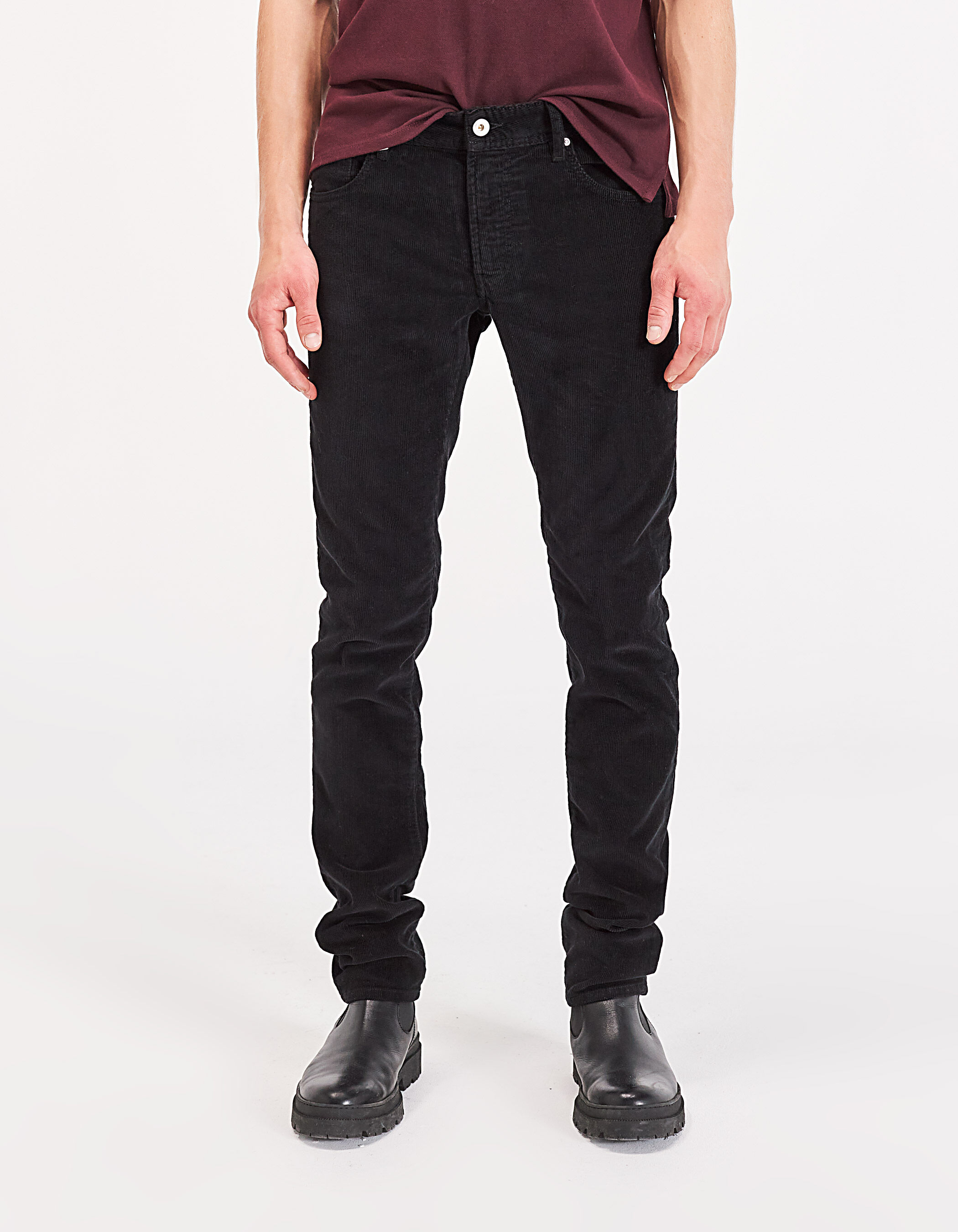 Pantalon slim 2024 noir