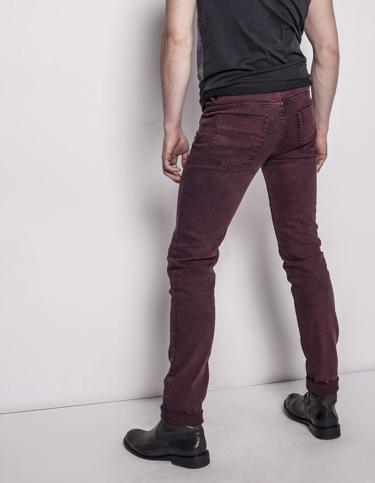 Rote Slim-Fit Jeans-3