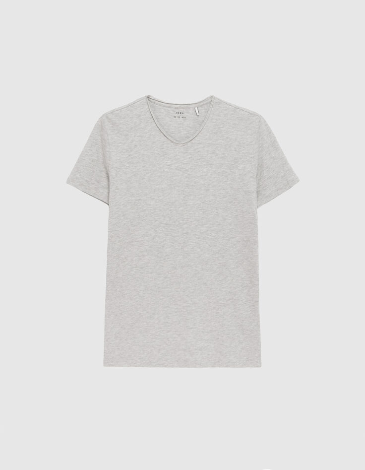 Heren T-shirt De Essential V-hals-6