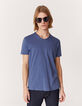 Stone heren-T-shirt L'Essentiel V-hals-1