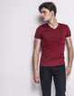 Men's V-neck T-shirt-1