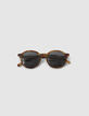 Unisex honey tortoiseshell sunglasses-7