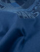 Men's visual cobalt T-shirt-8