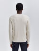 Men’s natural textured knit sweater-4