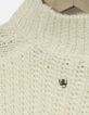 Girls' roll-neck sweater-4