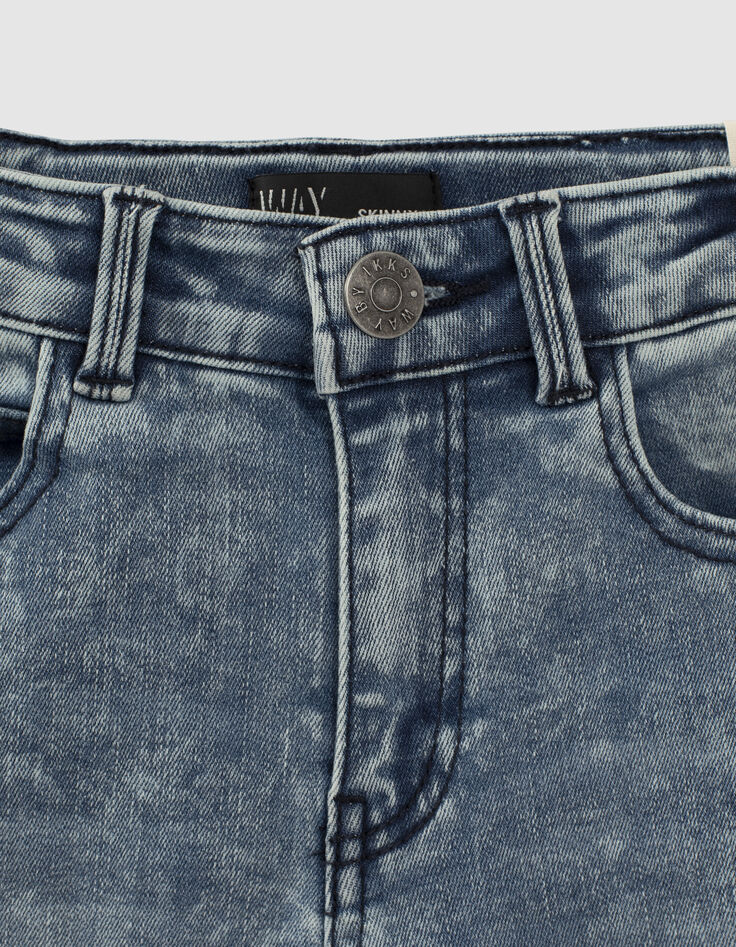 Medium Blue Skinny-Jungenjeans -2