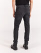 Zwarte SLIM jeans gemêleerd effect Jorgen Heren-3