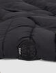 Boys' black padded jacket with Bandana lining-4