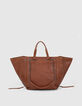 Bolso cabás LE 1440 NOISETTE acolchado espiga mujer-3