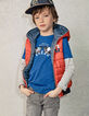 Boys’ blue sunglasses T-shirt -3